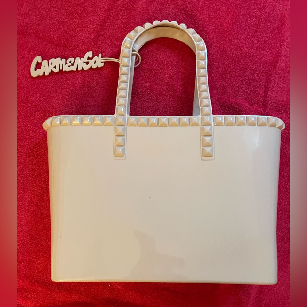 Carmen Sol - Seba Mid tote, color blush